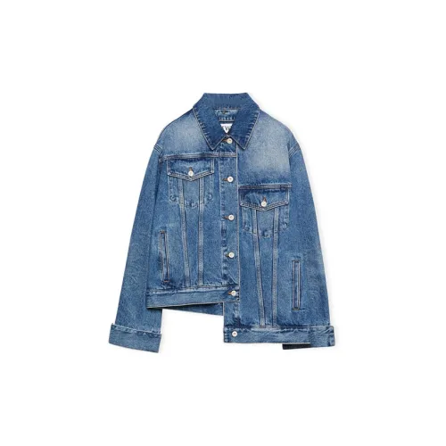 LOEWE Denim Jackets Women's Denim Blue