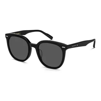MUJOSH Plate Frame Round Sun Protection UV Protection Summer Eye Protection Sunglasses Unisex
