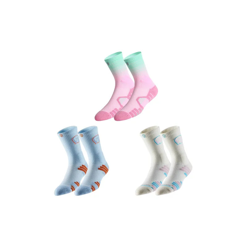 VEIDOORN Basketball Socks Unisex Gift Box Set Pink Blue-4
