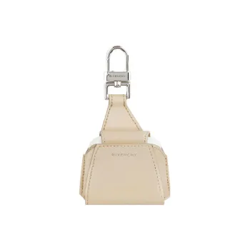 Givenchy Antigona Cow Leather AirPods Protective Cover Earphone Case Men's Beige