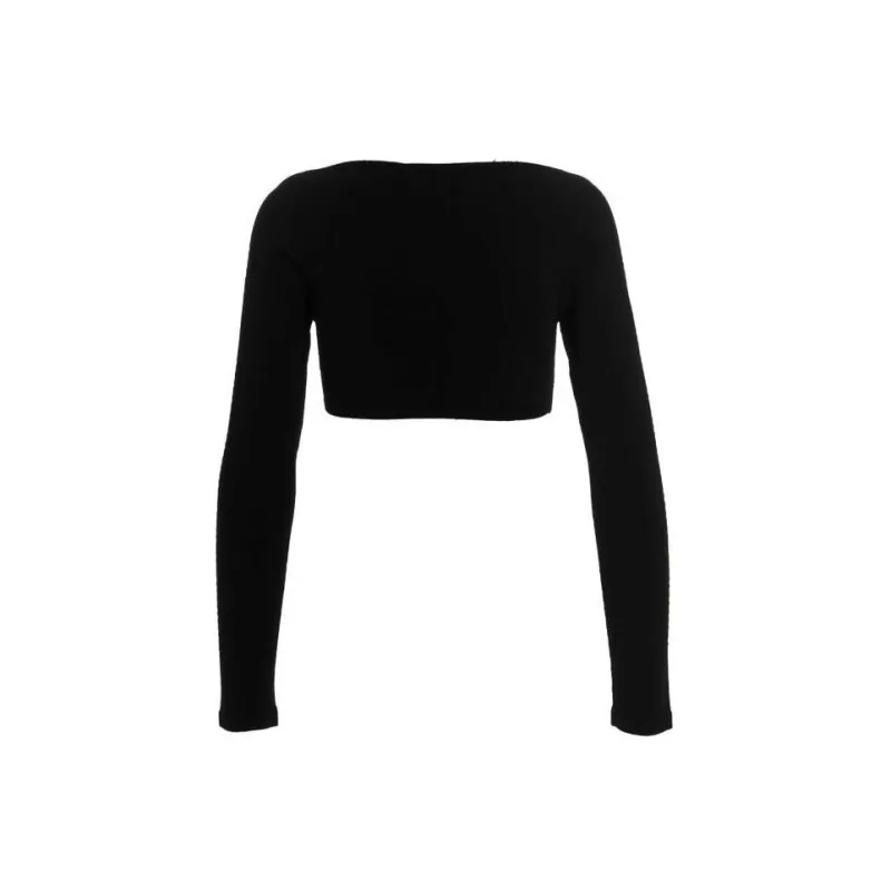 DSQUARED 2 Cropped Square Neck Knitted Top-1