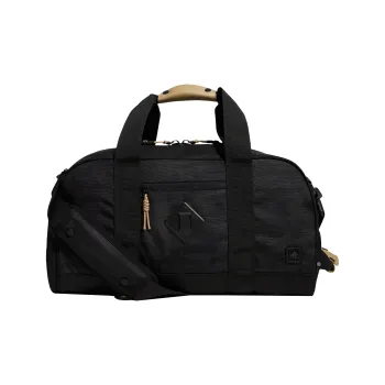 Adidas Recycled Polyester Portable One Shoulder Crossbody Gym Bags Medium Size Men's Black