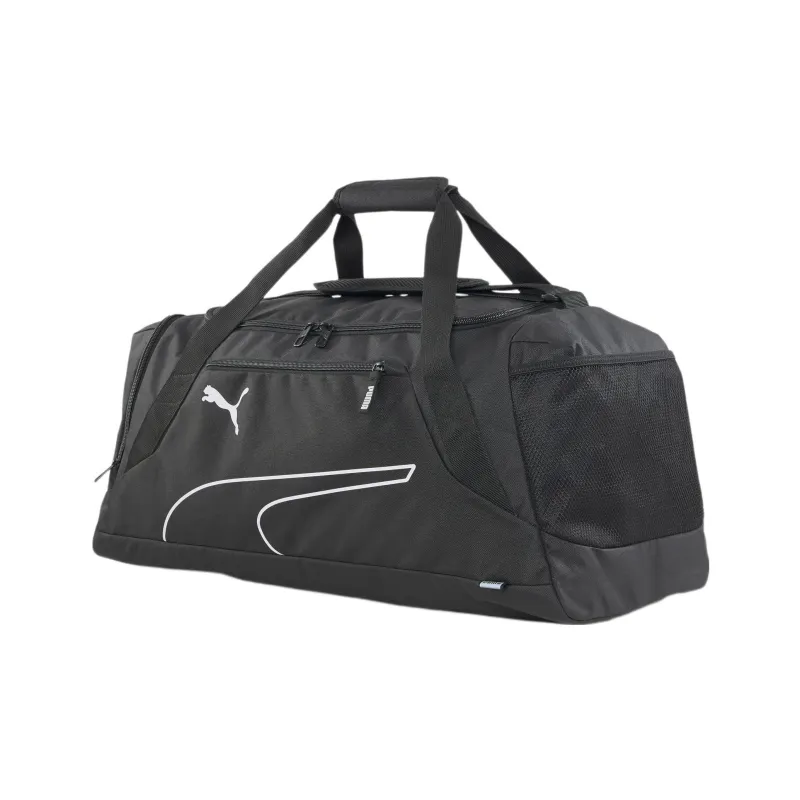 PUMA Polyester Handbag Gym Bag Small Size Men's Black-0