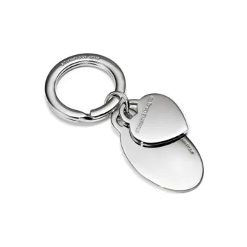 TIFFANY & CO. Return To Tiffany Collection Keychain Unisex Silver