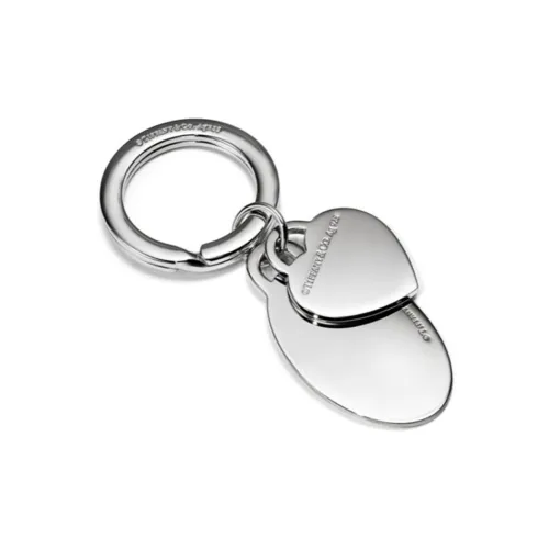 TIFFANY & CO. Return To Tiffany™ Series Keychains Unisex Silver