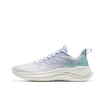 Erke Lightning 2.0 Anti Slip Wear Resistant Low Top Running Shoes Women's Purple