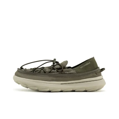 MERRELL Hut Moc 2 Outdoor Shoes Men Low-Top Army Green