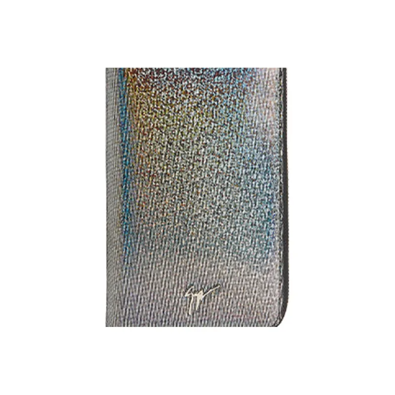 Giuseppe Zanotti Samuel Glitter Zip around Wallet-4