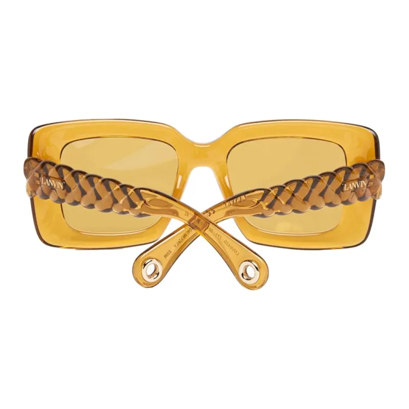 Lanvin Braided arms Rectangle frame Sunglasses-2
