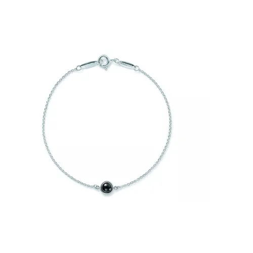 TIFFANY & CO. Elsa Peretti® Bracelets Women's Silver/Black