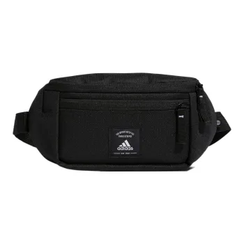 Adidas Polyester One Shoulder Crossbody Fanny Pack Regular Unisex Black