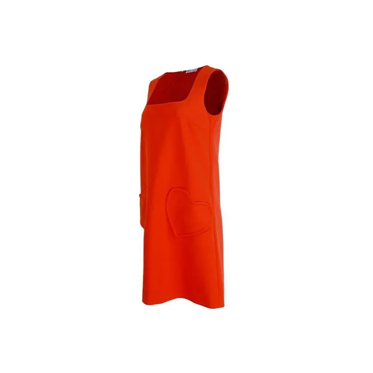 Valentino Sleeveless Dresses Women's Red-2