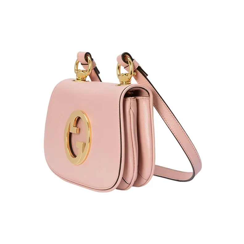 GUCCI Blondie Leather Handbags Shoulder Bag Crossbody Bag Mini Women's Light Pink-2