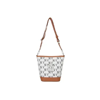 MLB Polyester Bucket Bags Shoulder Bag Crossbody Bag Regular Women's White