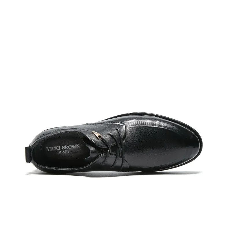 VICKI BROWN Jeans Dress Shoes Men's Black-4