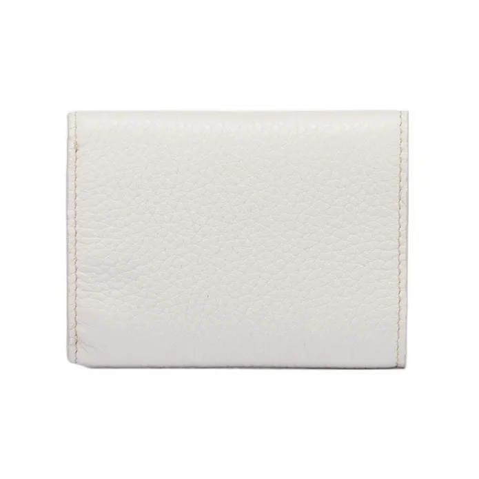 PRADA Leather Wallet Men's White-1