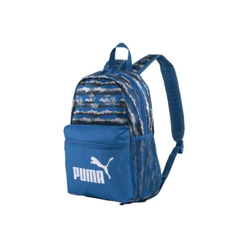 PUMA Polyester Backpack Regular Men's Blue