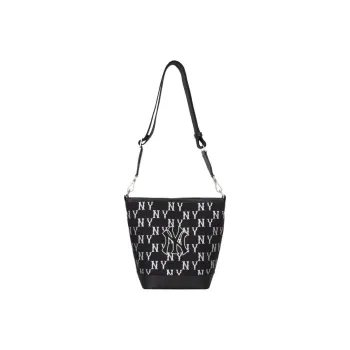 MLB Polyester Bucket Bags Shoulder Bag Crossbody Bag Regular Women's Black