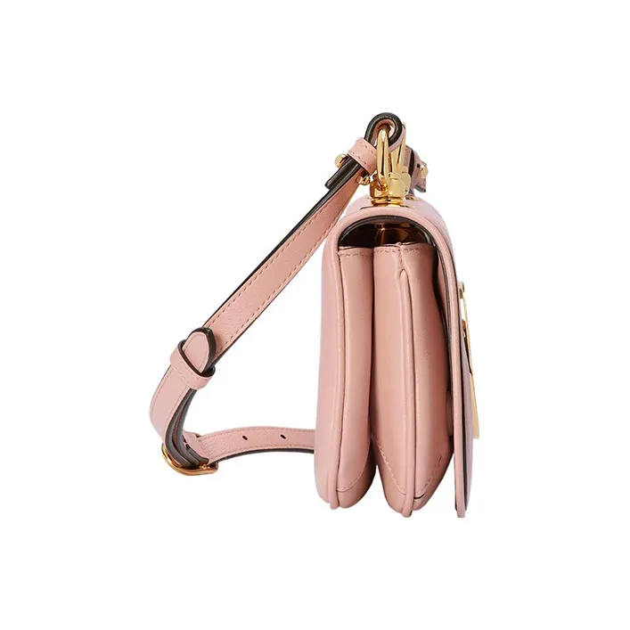 GUCCI Blondie Leather Handbags Shoulder Bag Crossbody Bag Mini Women's Light Pink-3