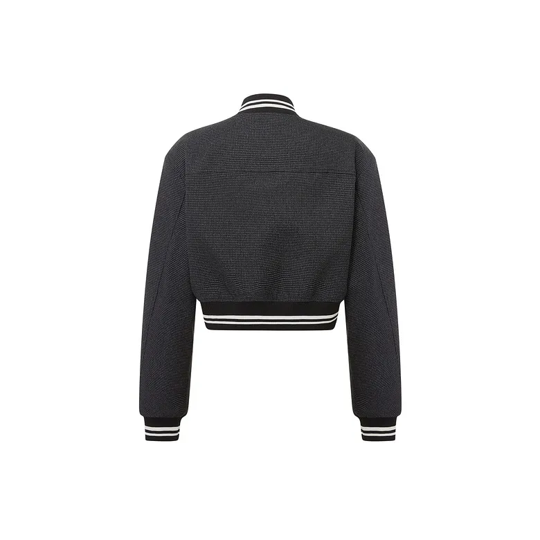D'zzit Cropped Coats Women's Black-1