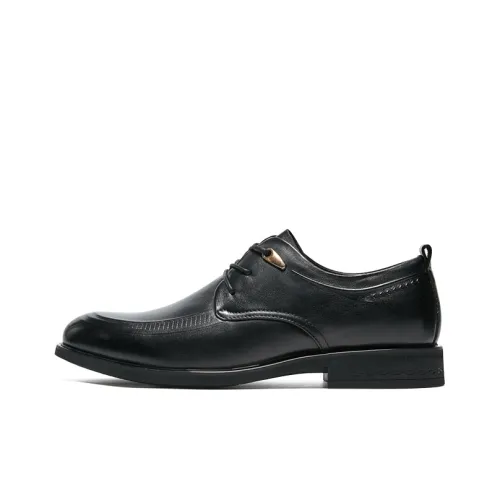 VICKI BROWN Jeans Dress Shoes Men Low-Top Black