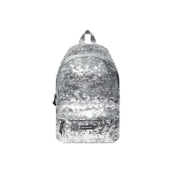 Balenciaga Explorer Polyester Backpack Regular Men's Silver