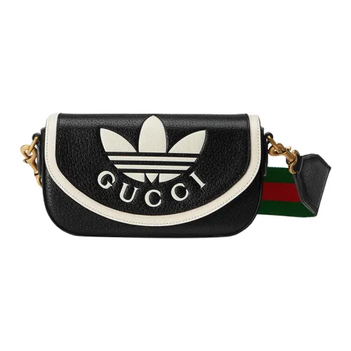 Gucci X Adidas Mini Leather Bag Black