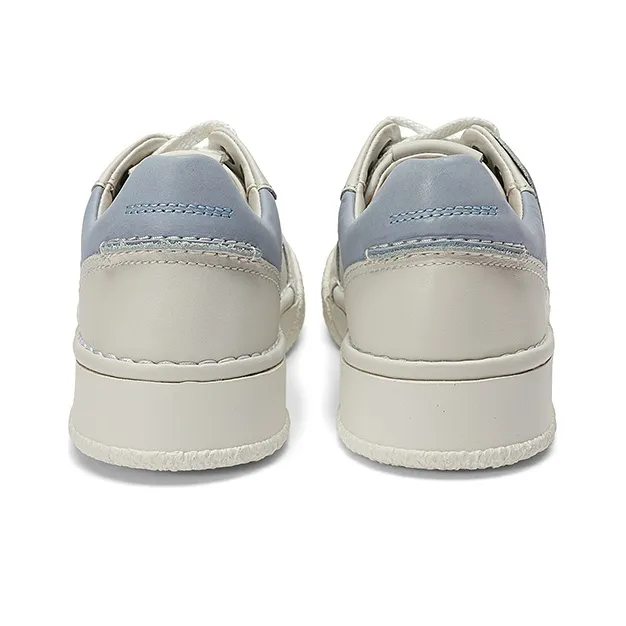 Clarks Skateboard Shoes Women's Low Top White Blue Green-3