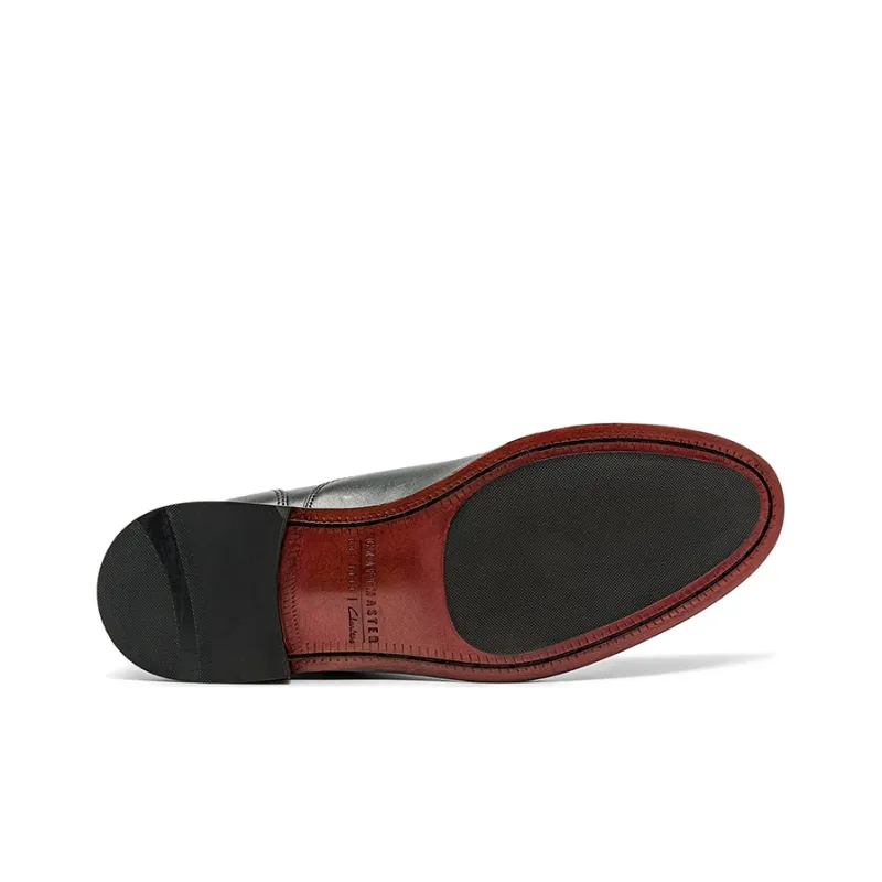 Clarks Dress Shoes Men Low Top Black-4