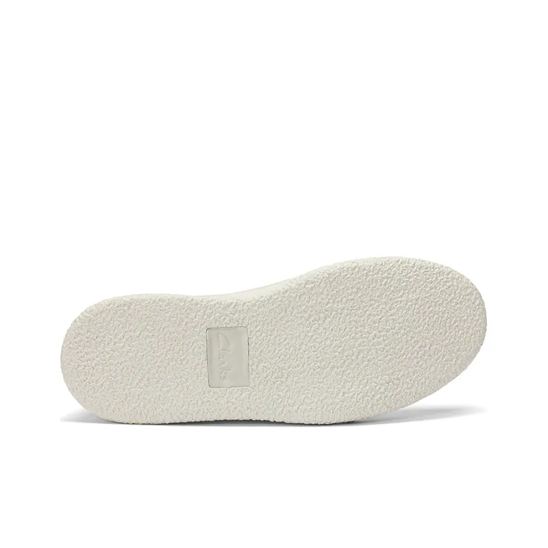 Clarks Skateboard Shoes Women's Low Top White Blue Green-4