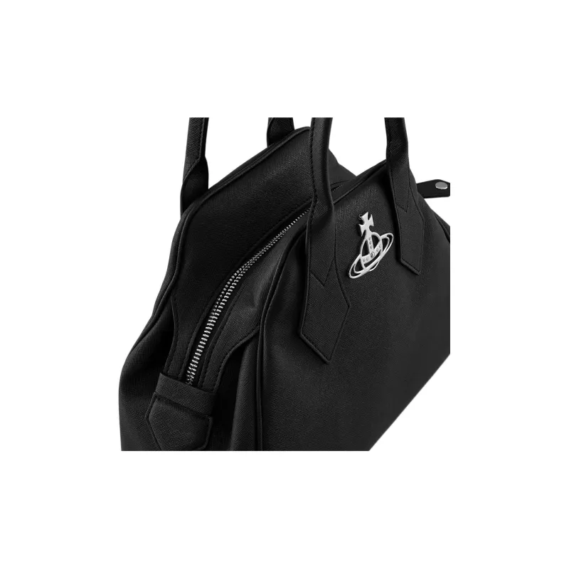 Vivienne Westwood Polyester Handbag Medium Size Women's Black-2