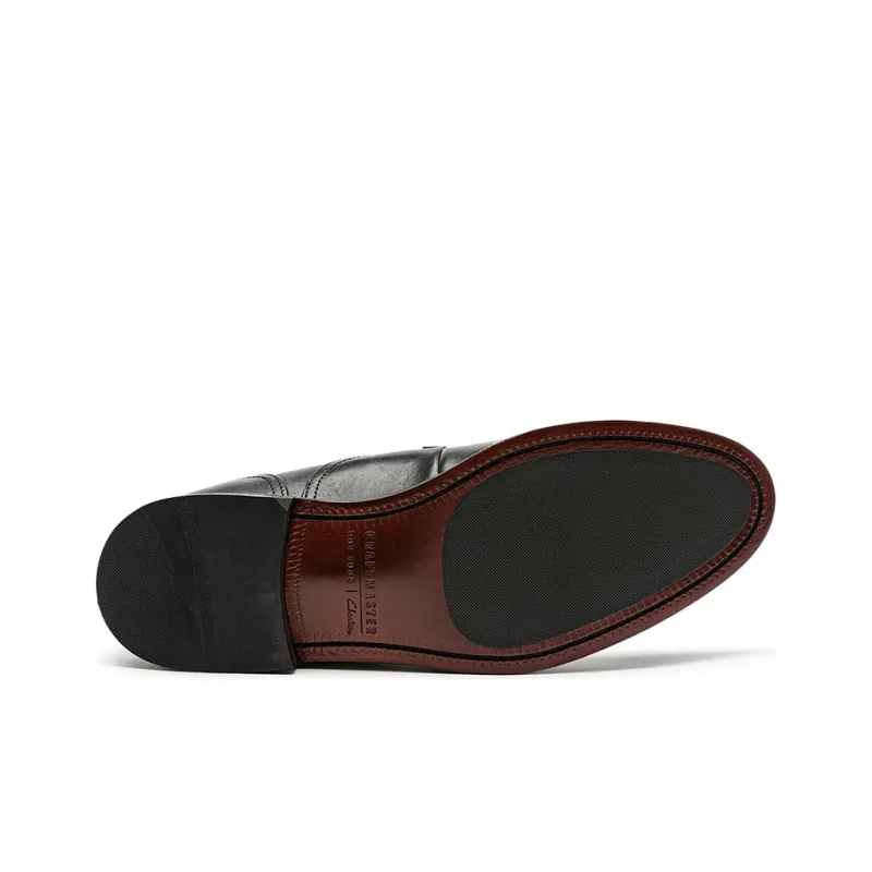 Clarks Dress Shoes Men Low Top Black-4