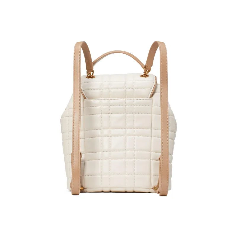 Kate Spade Evelyn Sheepskin Backpack Small Size Women's Ecru-1