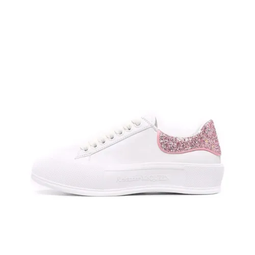 Alexander McQueen Deck Casual Shoes Women's Low-Top White/Pink