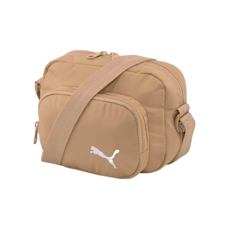 PUMA Fabric Small Square Bag Crossbody Bag Shoulder Bag Women's Khaki-0