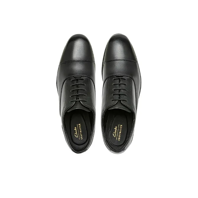 Clarks Dress Shoes Men Low Top Black-2