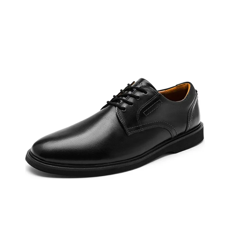 Clarks Dress Shoes Men Low Top Black-1