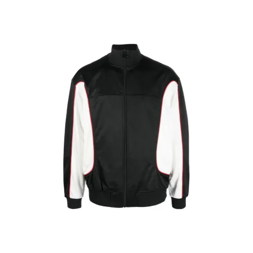 DIESEL Colorblock nylon biker jacket