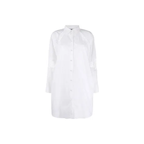 MSGM Long-Sleeved Dresses Women's White