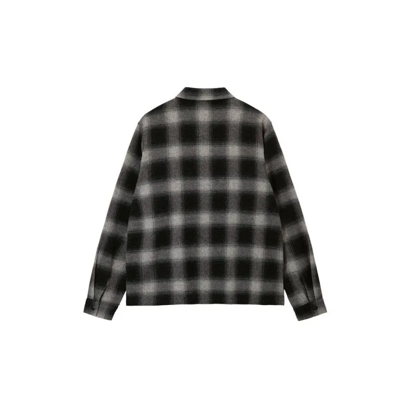 Stussy Hank Plaid Zip Shirt-1