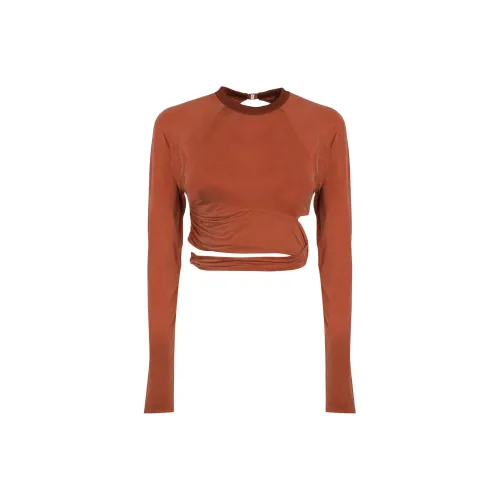 Jacquemus Crop Tops Women's Burning Orange