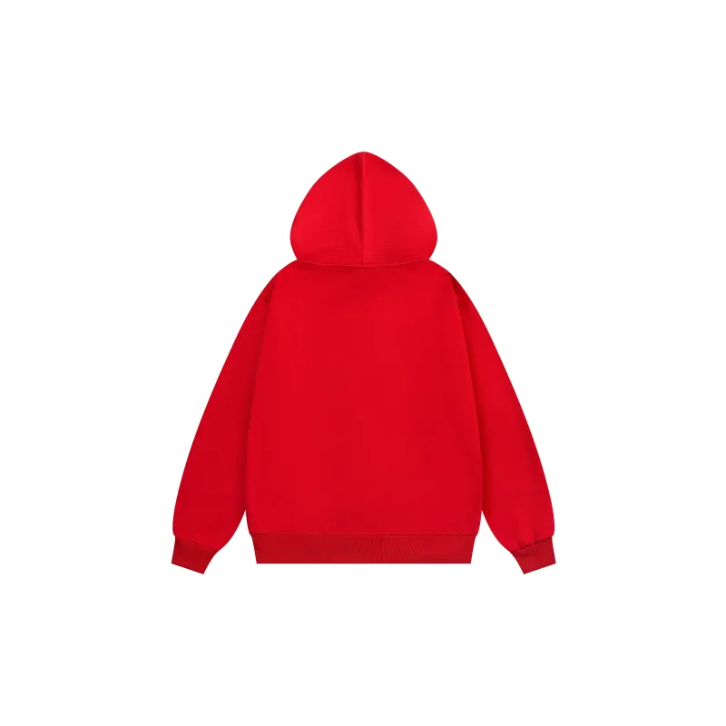 FANBIOU Sweatshirts Unisex Red-1