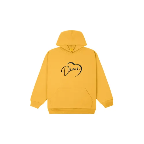 Dime Sweatshirts Unisex Yellow