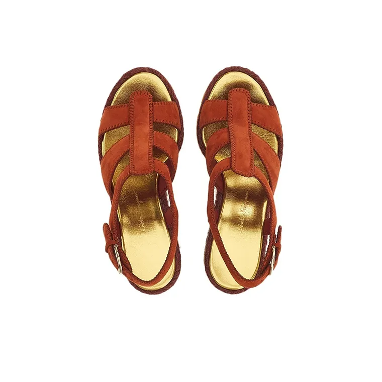 FERRAGAMO High Wedge-heel Espadrilles-3