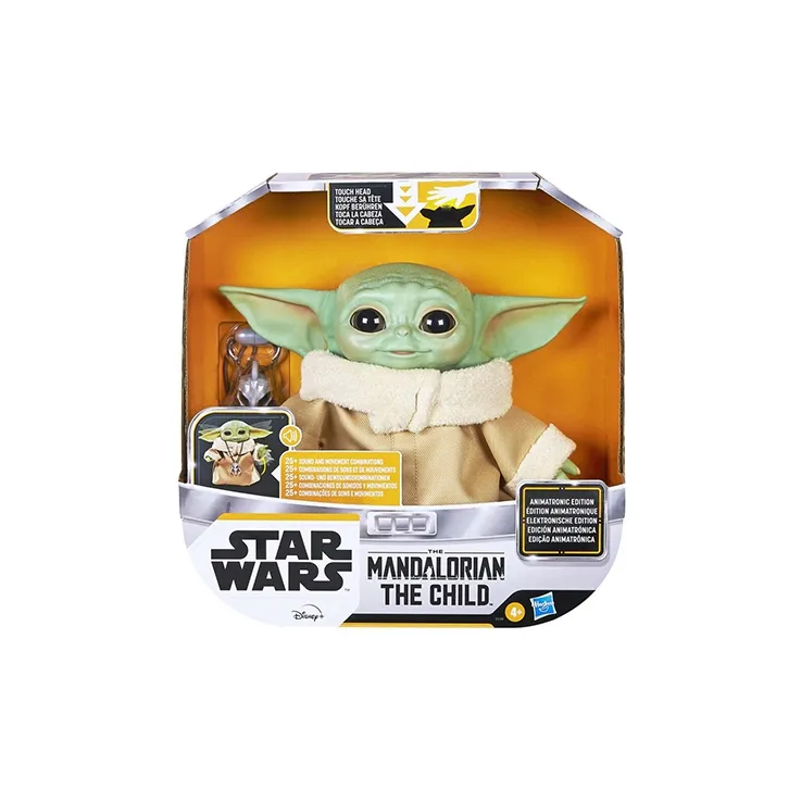 Hasbro Master Yoda Star Wars The Mandalorian Yoda Baby With Speaker Action Figure F1119 Scale Figures-1