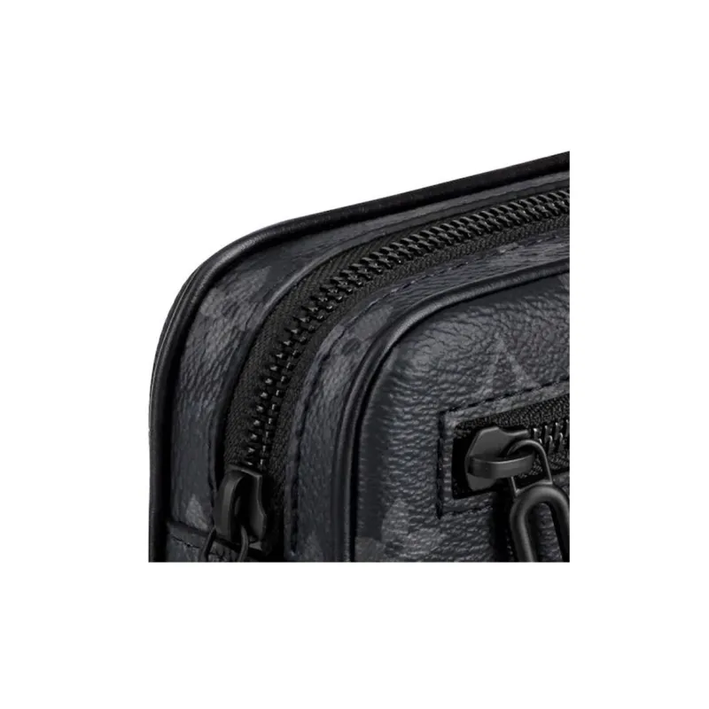 LOUIS VUITTON Pochette Volga Monogram Eclipse Black-5