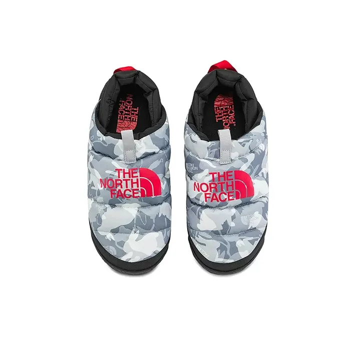 THE NORTH FACE Nuptse Mules 'Black White'-3