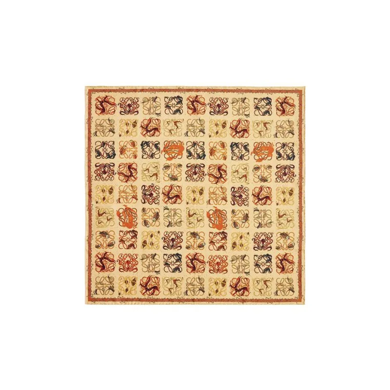 LOEWE Silk Scarves Women's Yellow-0