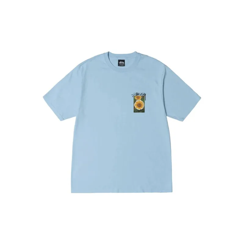 Stussy SS23 Floral Print Crew Neck Pullover T-Shirt-7