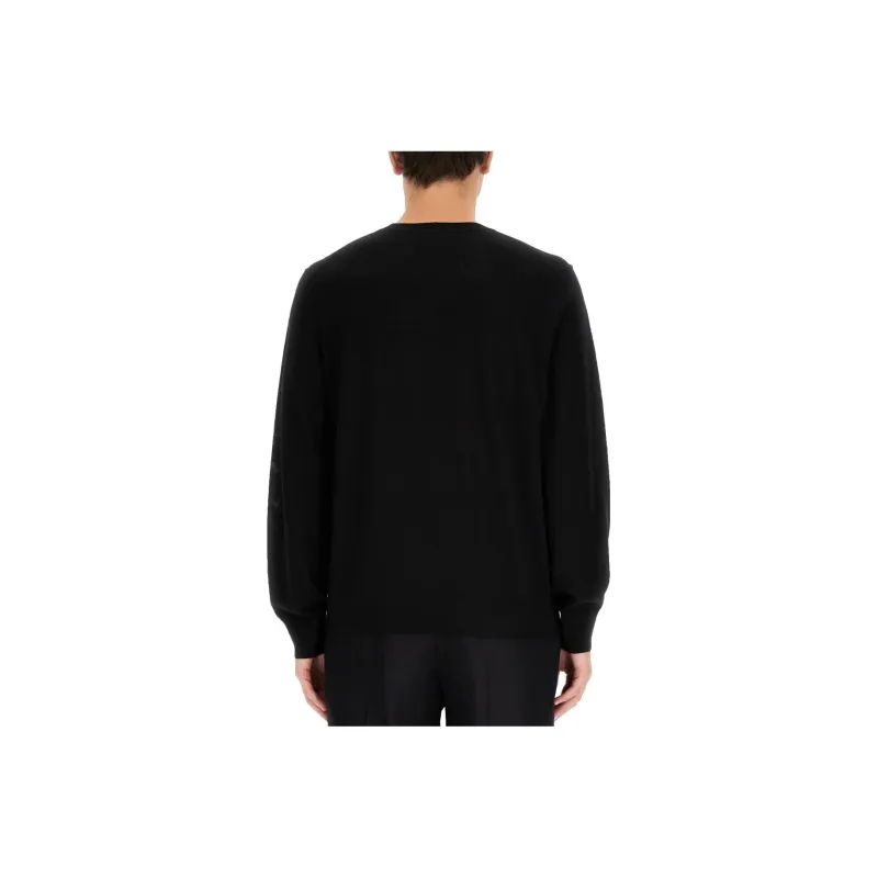 THEORY Long Sleeved Crewneck Knitted Jumper-3